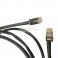 Cable Red Cat5 negro 1.8 mts. RJ45 blindado