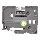 TZe-335 Cinta Brother Texto Negro sobre Blanco 12 mm. x8 mt.