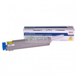 Toner OKI C9600 C9650 C9800 Amarillo 16500 pág.