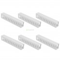 Canaleta Conducto de cableado ranurado PXC1 30x20mm 2m