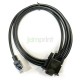 Cable RJ45 a Db9 hembra Serial 9 pines 1.5 mt.