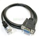 Cable RJ45 a Db9 hembra Serial 9 pines 1.5 mt.