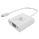 Adaptador USB tipo C a VGA hembra XTC-551 Xtech