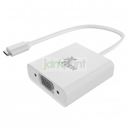 Adaptador USB tipo C a VGA hembra XTC-551 Xtech