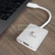 Adaptador USB tipo C a VGA hembra XTC-551 Xtech