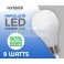 Ampolleta Led 9 Watts / Construcc. Sup.