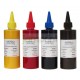 Set Tintas Pigmento/Sublimación para Epson - 4 colores 