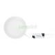 Foco Led Circular. Panel 24w Sobrepuesto, Luz Cálida
