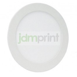 Foco Led Circular. Panel 24w Sobrepuesto, Luz Cálida