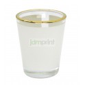 Vaso de vidrio pequeño para sublimar