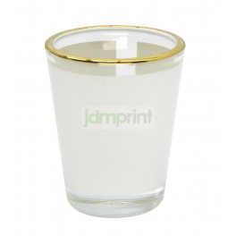 Tazón de vidrio brillante 11oz para sublimar
