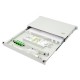 Distribuidor Óptico 4 FO 1U con 4xSC/APC deslizable TE Connectivity