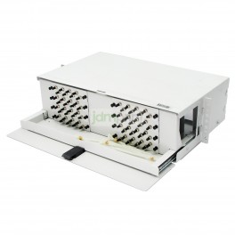 Distribuidor Optico 16x8 128FO 4U con 128xFC deslizable TE Connectivity