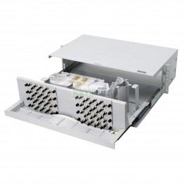Distribuidor Optico 16x8 128FO 4U con 128xFC deslizable TE Connectivity