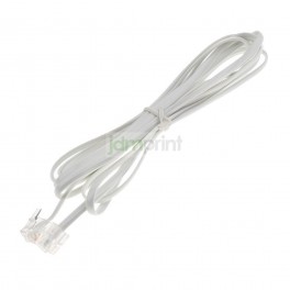 Cable telefónico conector RJ11 1.8 mts.