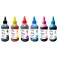 Set botella tinta Dye - Colorante 100 ml. Epsn 6 colores