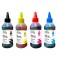 Set botella tinta Dye 100 ml. Brothe 4 colores