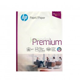 Resma papel blanco carta 90 grs. 500 hojas HP