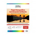 Papel fotográfico glossy brillante Nobucolor A3 200 gr. 20 hojas