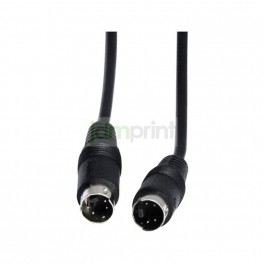 Cable S-Video 4 pines macho - 1,8 metros
