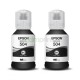 Pack 2 Tintas Original Epson T504 Negro 127ml