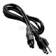 Cable de poder 1.8m tipo Trébol conector tipo B