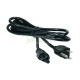 Cable de poder 1.8m tipo Trébol conector tipo B