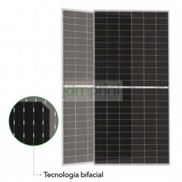 Panel Solar 540w mono PERC Bifacial HC