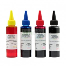 Set botella tinta Dye - Pigmento 100 ml. Hpp 4 colores