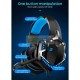 Audífonos Gamer con micrófono N20 negro