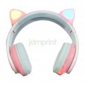 Audífonos Bluetooth Cat Ear CXT-B39 Rosado
