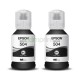 Pack 2 Tintas Original Epson T504 Negro 127ml
