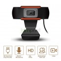 WebCam USB HD con micrófono incorporado