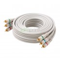 Cable video componente 3RCA M-M 3.6m 254-512IV