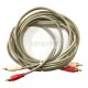 Cable audio 2 RCA M-M 1.8 mts.