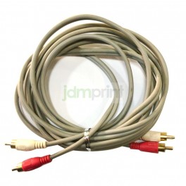 Cable audio 2 RCA M-M 1.8 mts.