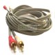 Cable audio 2 RCA M-M 1.8 mts.
