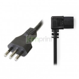 Cable de poder codo 1,8 mts.