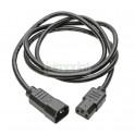 Cable de Alimentación C14 Macho a C13 Hembra 1.8 mt.