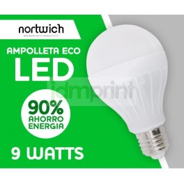 Ampolleta Led 9 Watts Eco