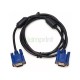 Cable Vga 1,8 Mts Macho A Macho 15 Pines Monitor Pc Tv Hd