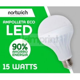 Ampolleta Led 15 Watts Eco