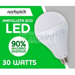 Ampolleta Led 30 Watts Eco